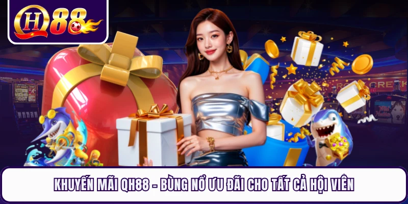 Khuyến Mãi QH88 - Bùng Nổ Ưu Đãi Cho Tất Cả Hội Viên